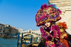Venedig ist berühmt für seinen Karneval und die tollen Masken!