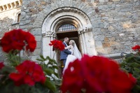 Romantische Burg in der Toskana als Hochzeitslocation