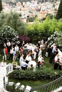 Traumhafter Ausblick auf den ligurischen Hafen