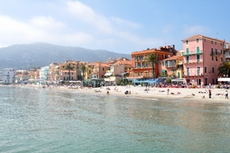 Strand von Alassio