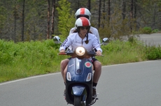 Vespa-Tour im Mai in Ligurien