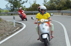 Panorama Vespa-Tour in Ligurien