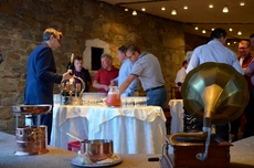 Wilkommensdrink am zweiten Abend