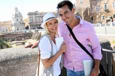 Ein romantischer Tag in Rom. Zwischenstop: Trajansforum.