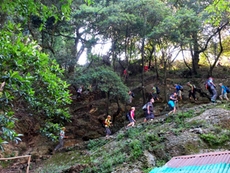 Die Wanderung von San Fruttuoso nach Portofino in Ligurien ist sportlich!