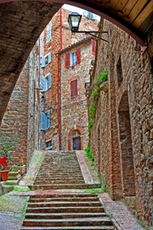 Altstadt von Perugia Umbrien